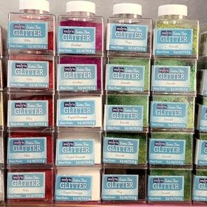 Extra Fine Glitter Collection - Pink, Green, White, Gold Silver & Onyx